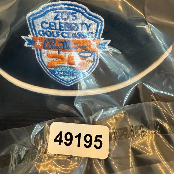 Malbon Golf Hat Boys One Size Black Snapback Adjustable Celebrity Golf Classic - Picture 7 of 7